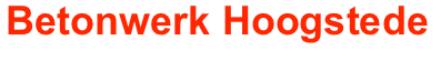 Betonwerk Hoogstede